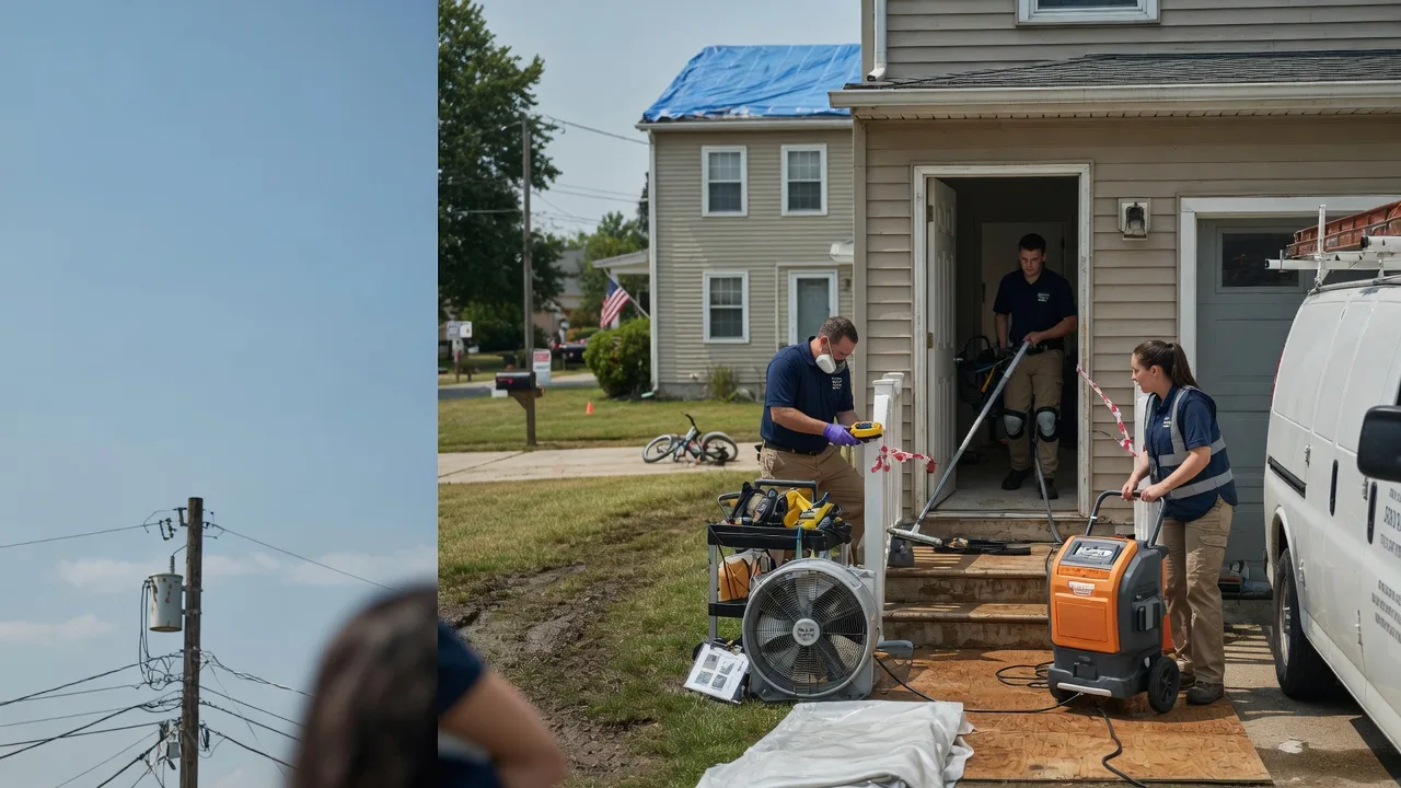 Water Damage Repair in New Boston, IL near me